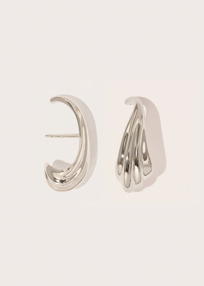 Wave Lower Lobe Earring