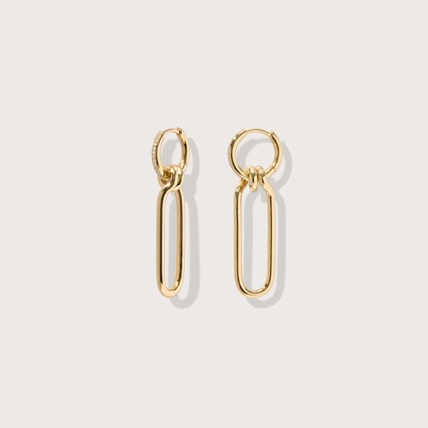 Twist Drop Hoops