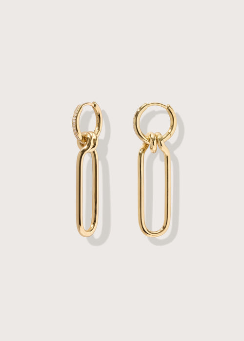 Twist Drop Hoops