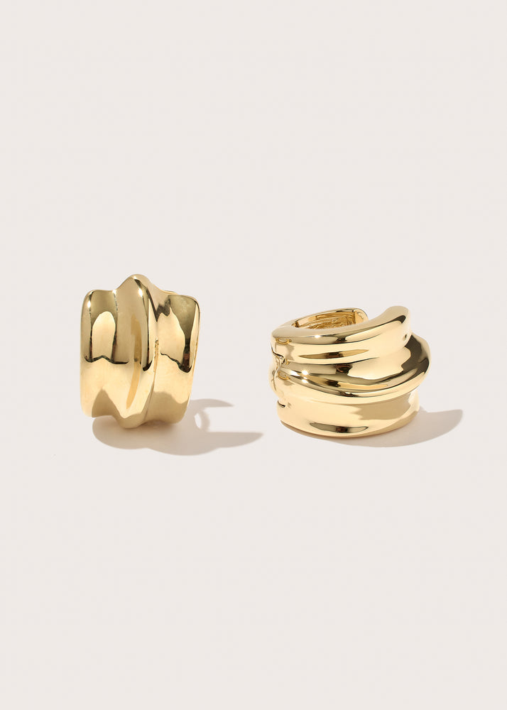 Small Wave Hoops