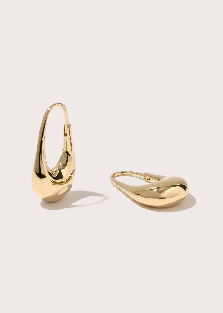 Roscida Silhouette Drop Hoops