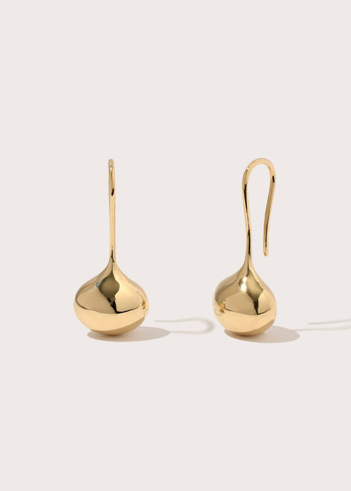 Pebble Curve Drop Earrings