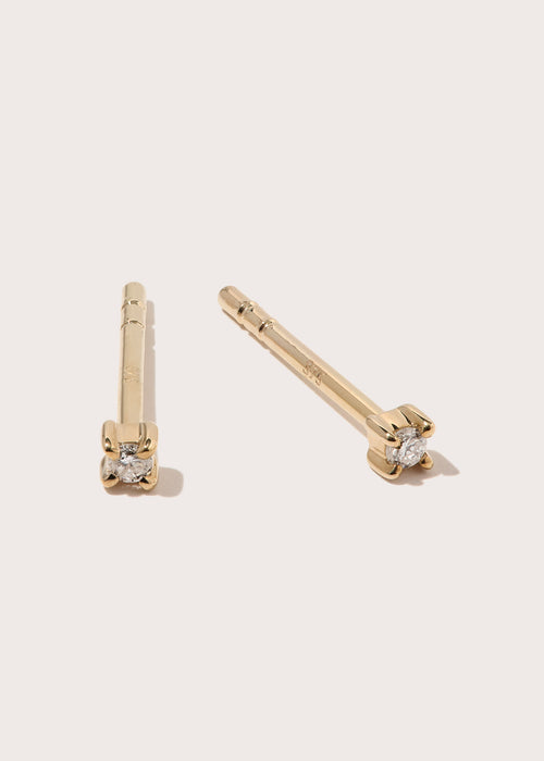 Tiny Diamond Studs