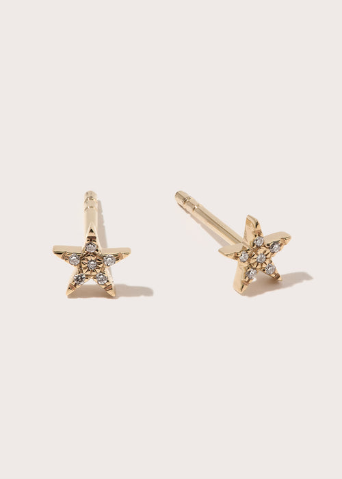 Diamond Star Studs