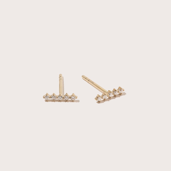 Diamond Bar Studs