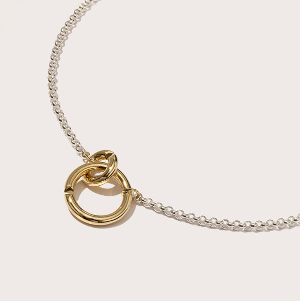 Interlock Pendant Necklace