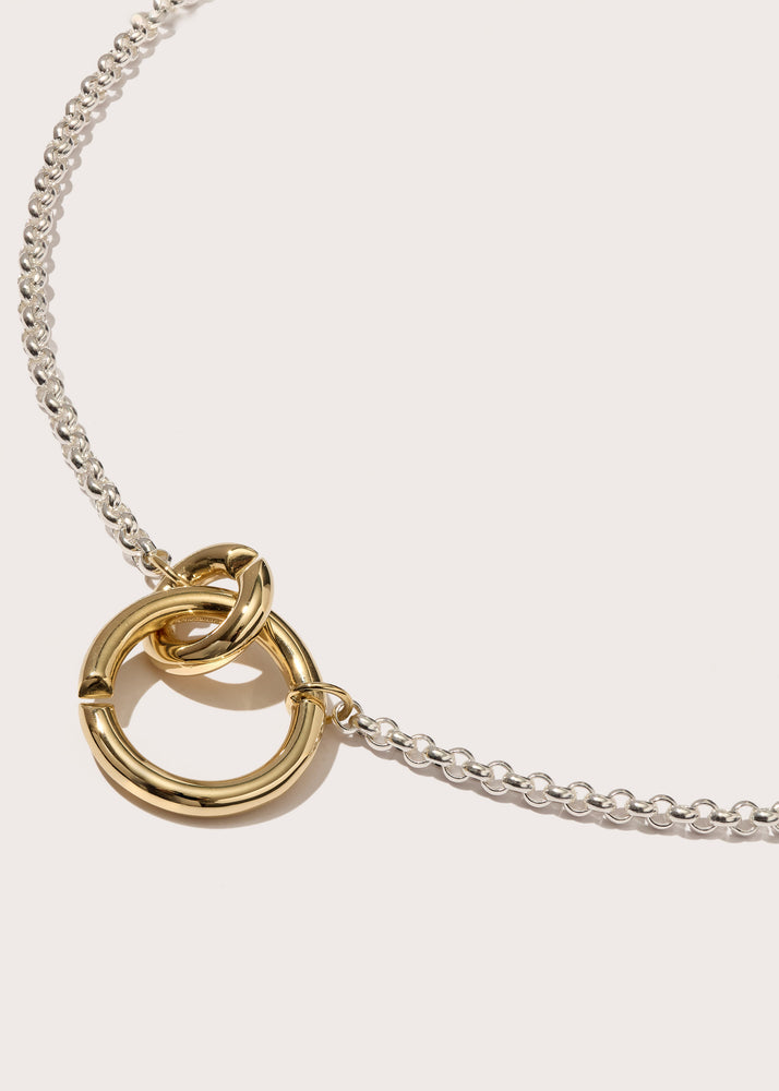 Interlock Pendant Necklace