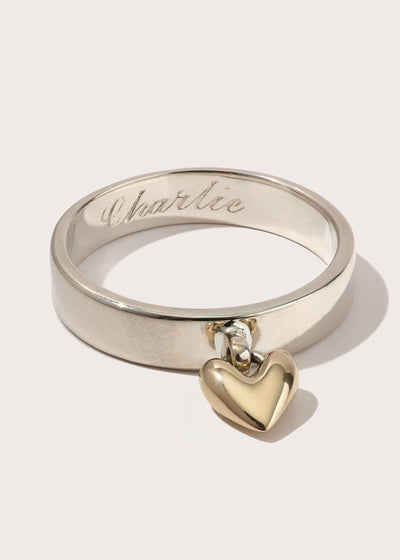 Heart Knocker Ring