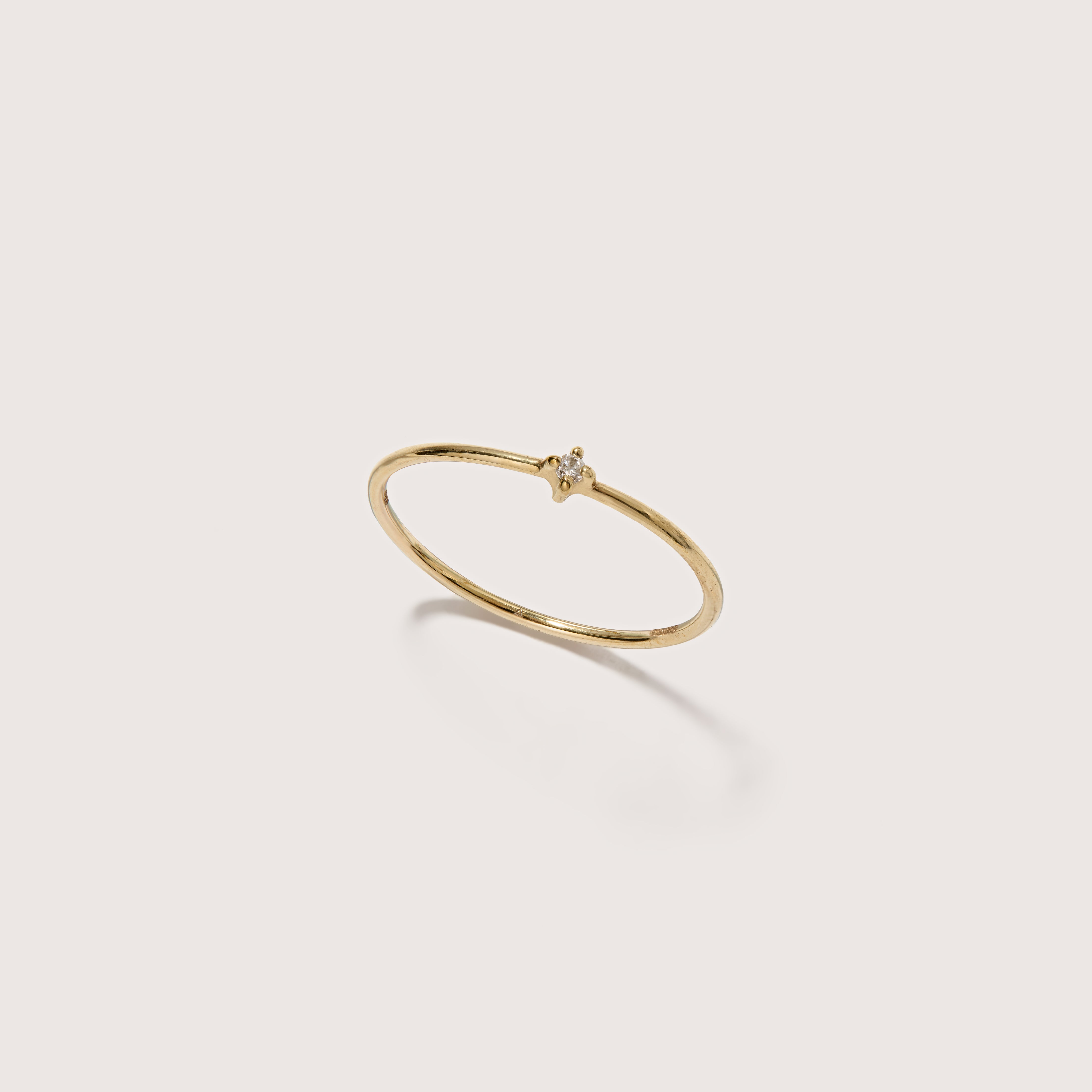 Diamond Bamboo Ring