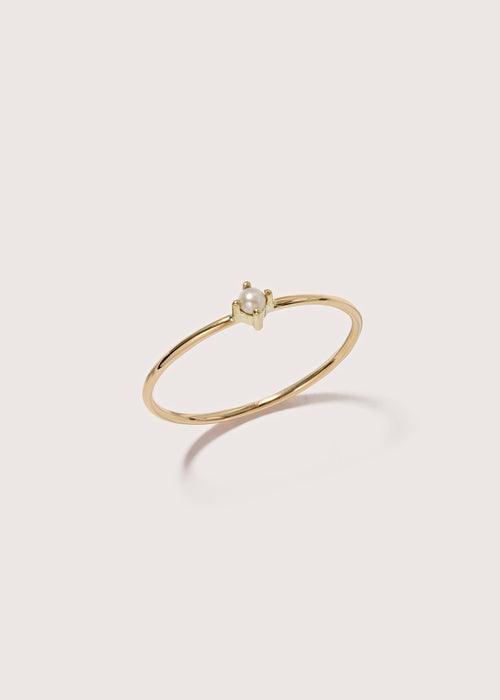 Pearl Bamboo Ring