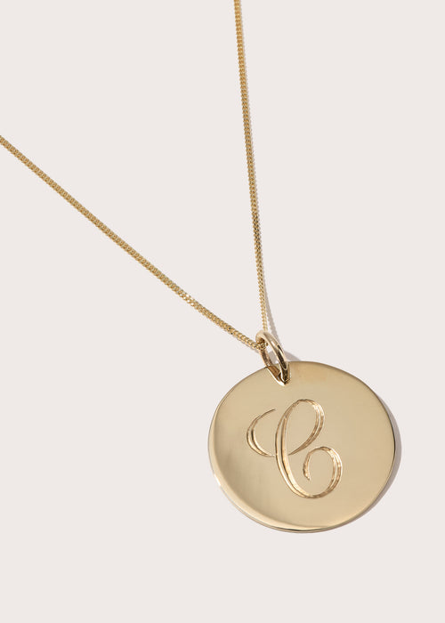 Large Solid Gold Disc