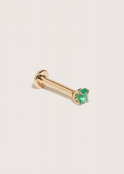 Emerald Threaded Stud