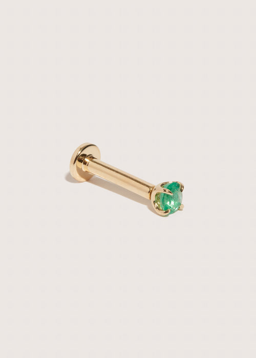 Emerald Threaded Stud