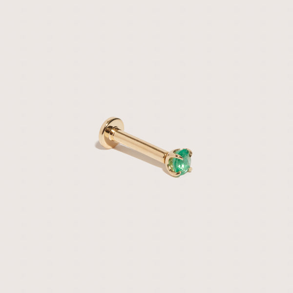 Emerald Threaded Stud