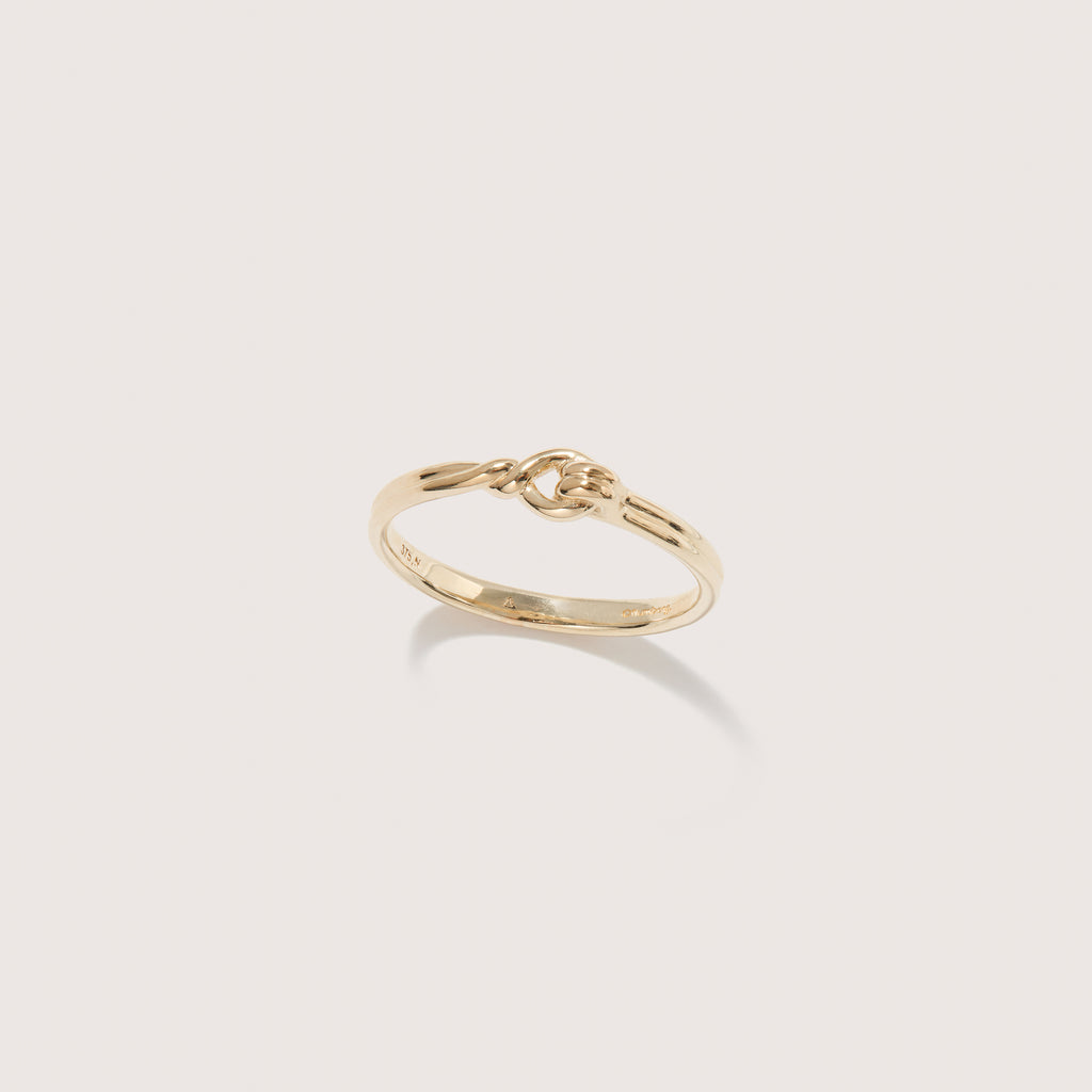 Locked Twisted Thread Ring