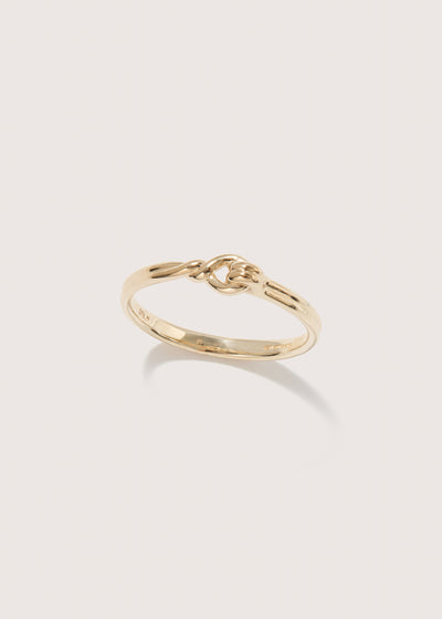 Locked Twisted Thread Ring