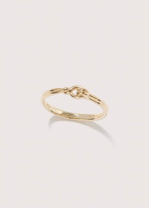 Locked Twisted Thread Ring