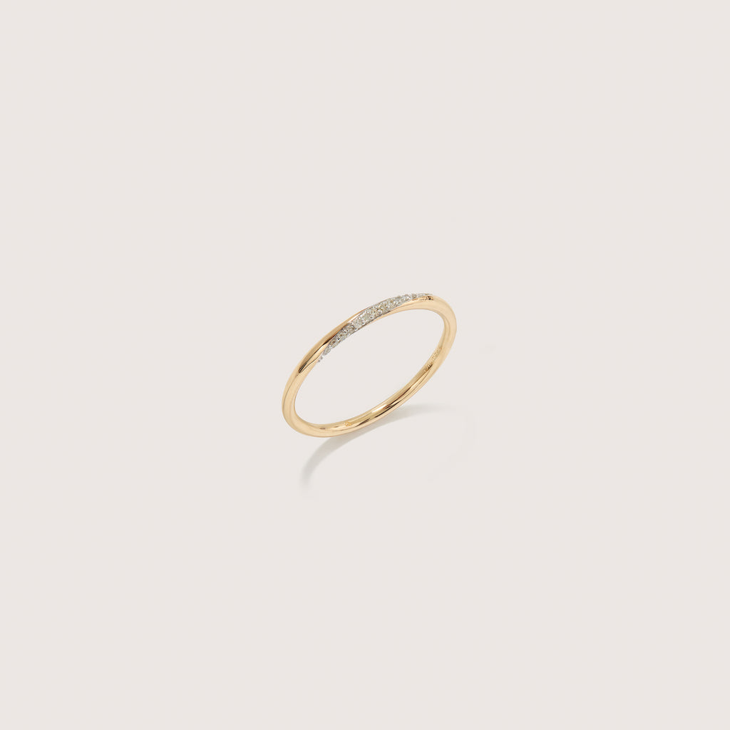Twisted Diamond Thread Ring | Otiumberg