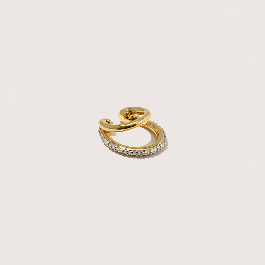 Pavé Double Ear Cuff