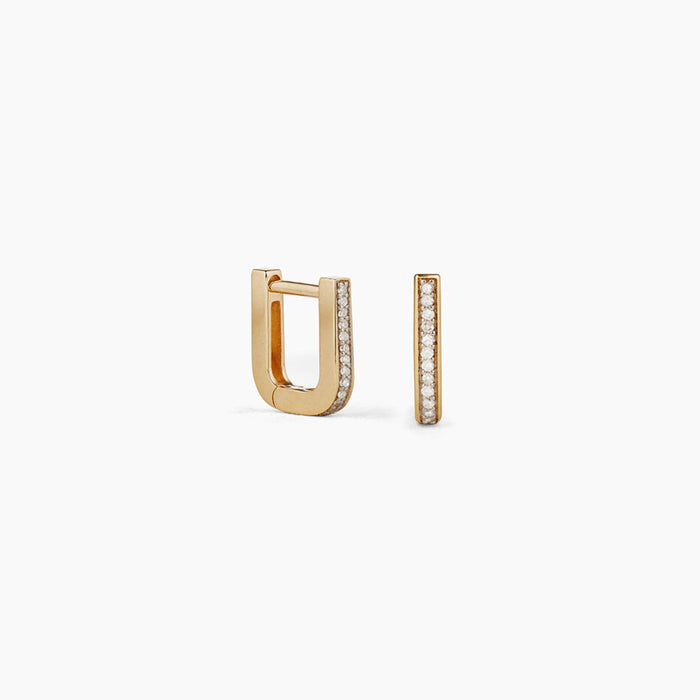 Bold J Shape Studs – 770 Fine Jewelry