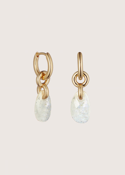 Moonstone Lapillus Earrings
