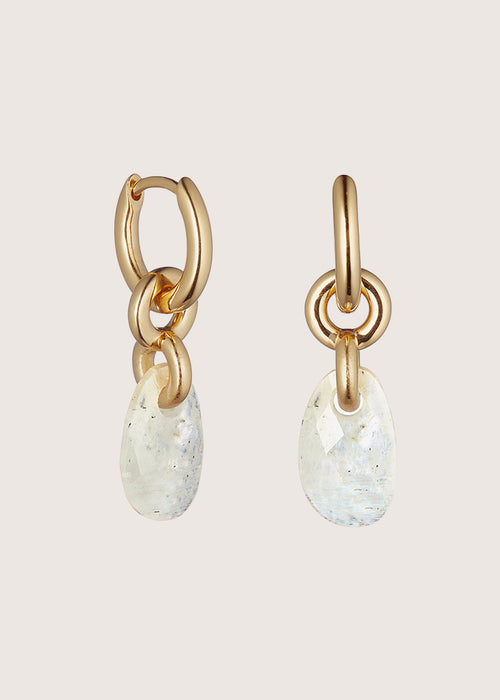 Moonstone Lapillus Earrings