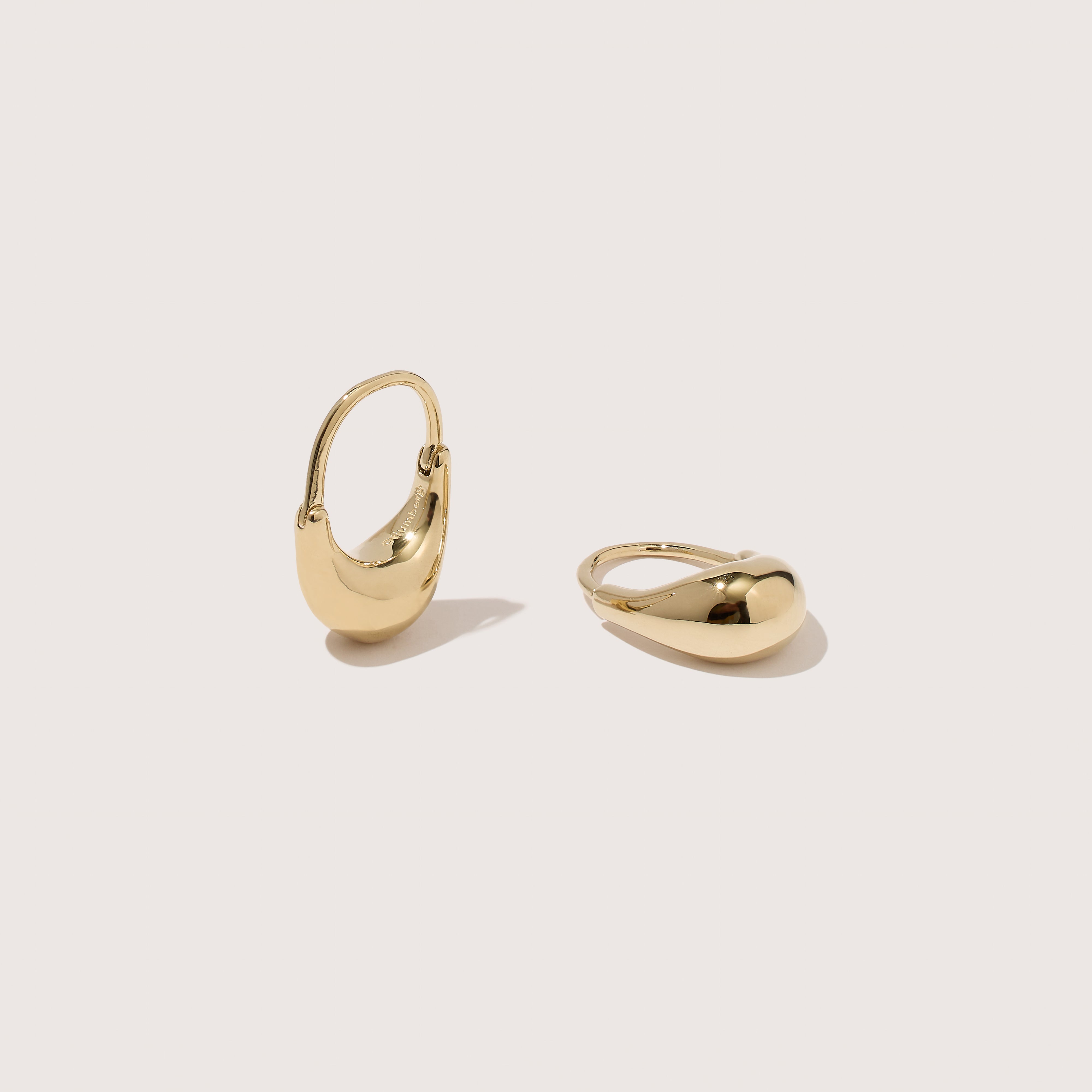 Small Roscida Hoops | Gold Earrings | Otiumberg Jewellery