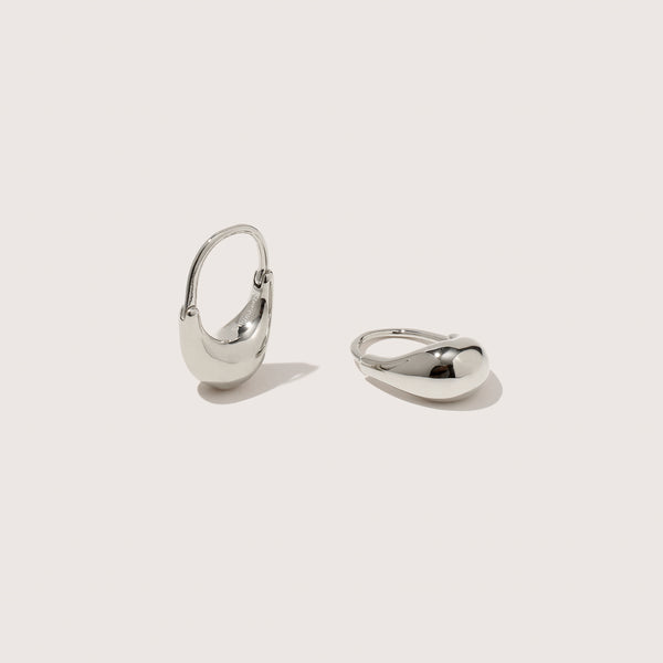 Small Roscida Drop Hoops
