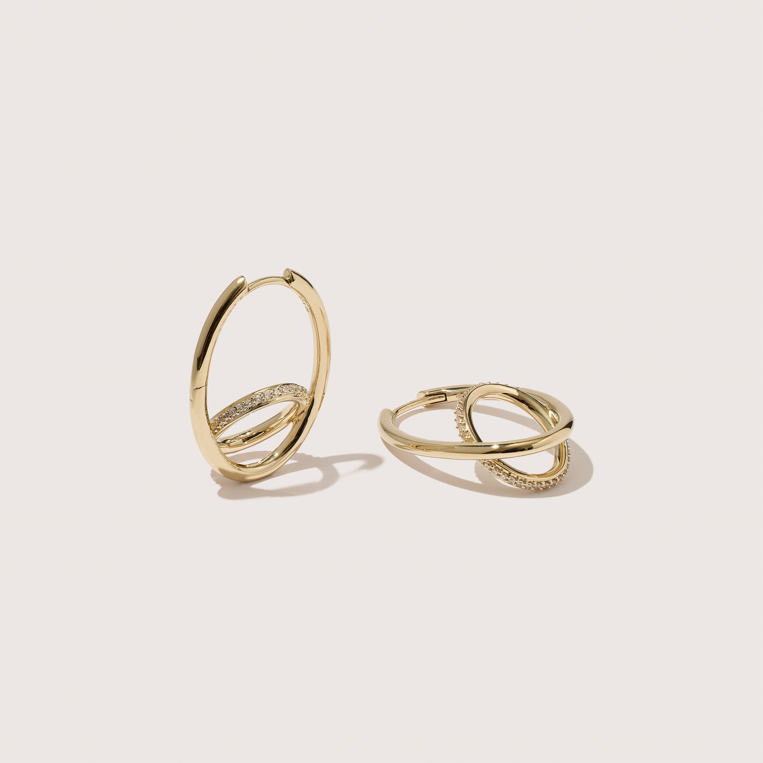 Pavé Spiralis Earrings