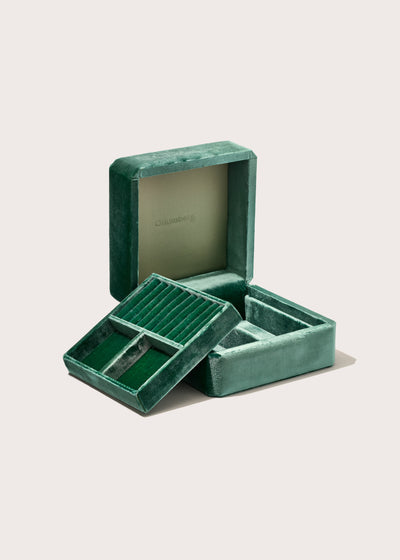 The Sage Green Jewellery Box