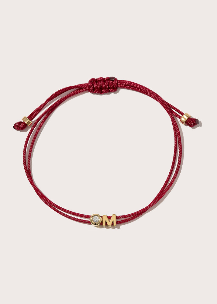 Totem Name Red Cord Bracelet (Made To Order)