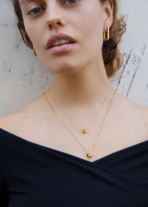 Vermeil Knot Necklace