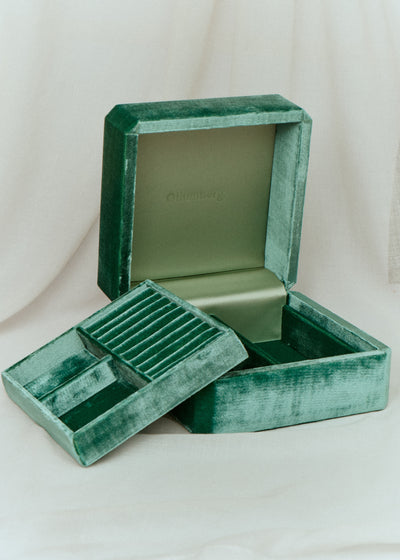 The Sage Green Jewellery Box