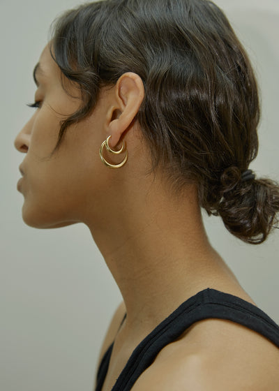 Otiumberg Pebble stud earrings - Gold