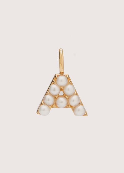 Pearl Initial Pendant