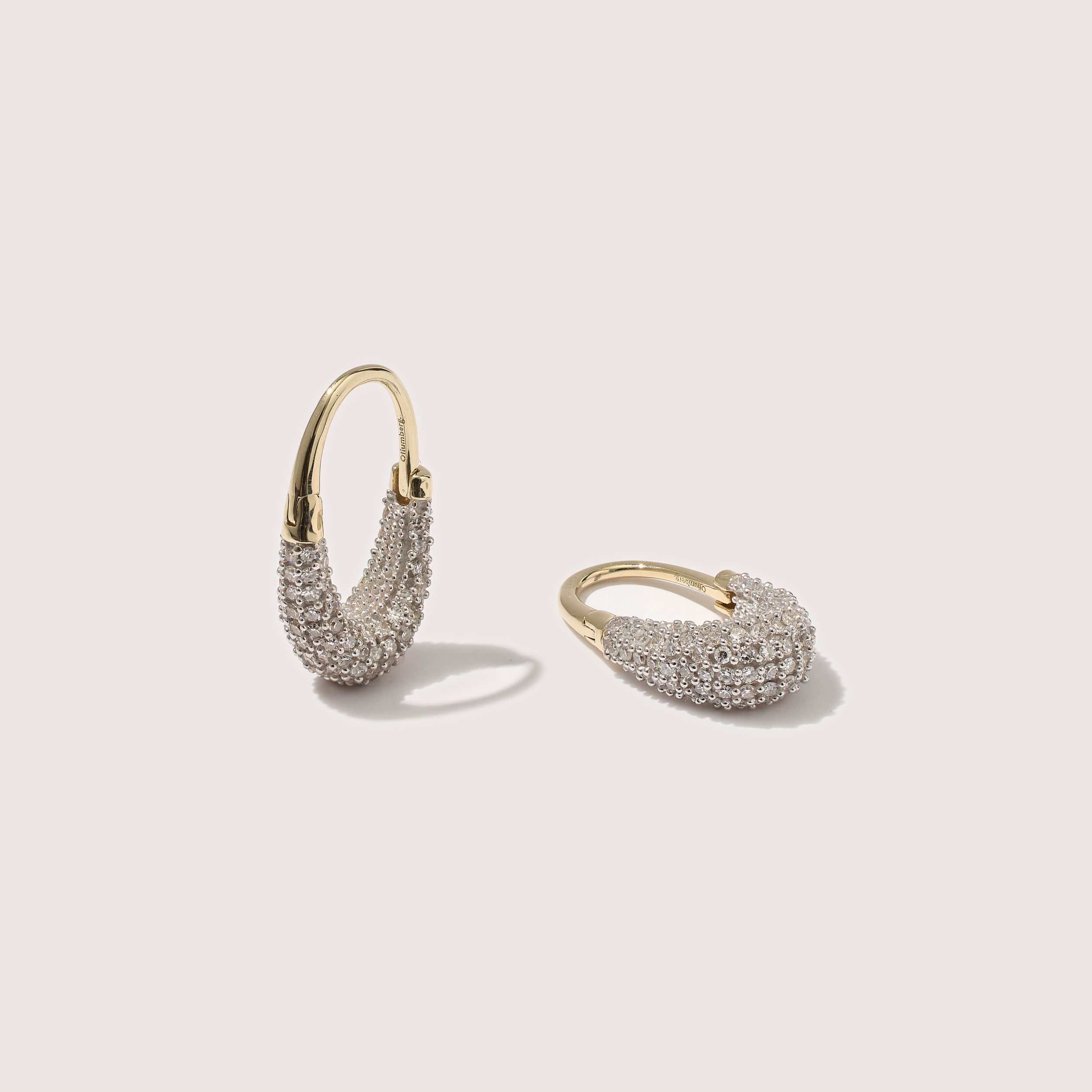 9kt Diamond Roscida Drop Earrings