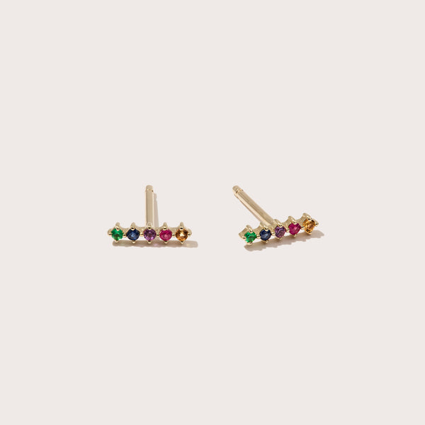 Rainbow Bar Studs