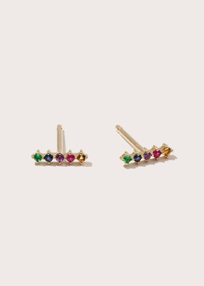 Rainbow Bar Studs