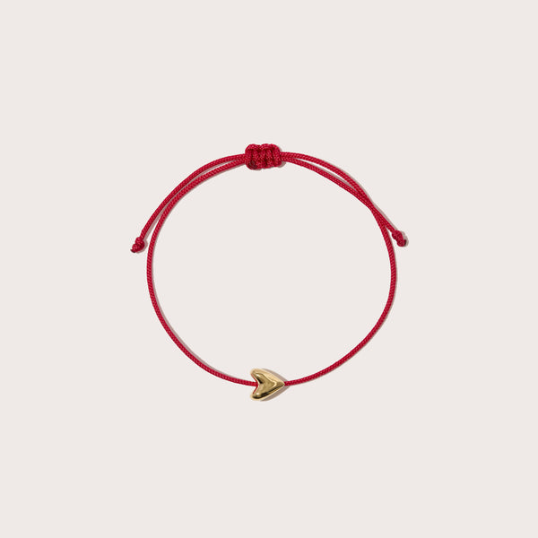 Roscida Heart Cord Bracelet