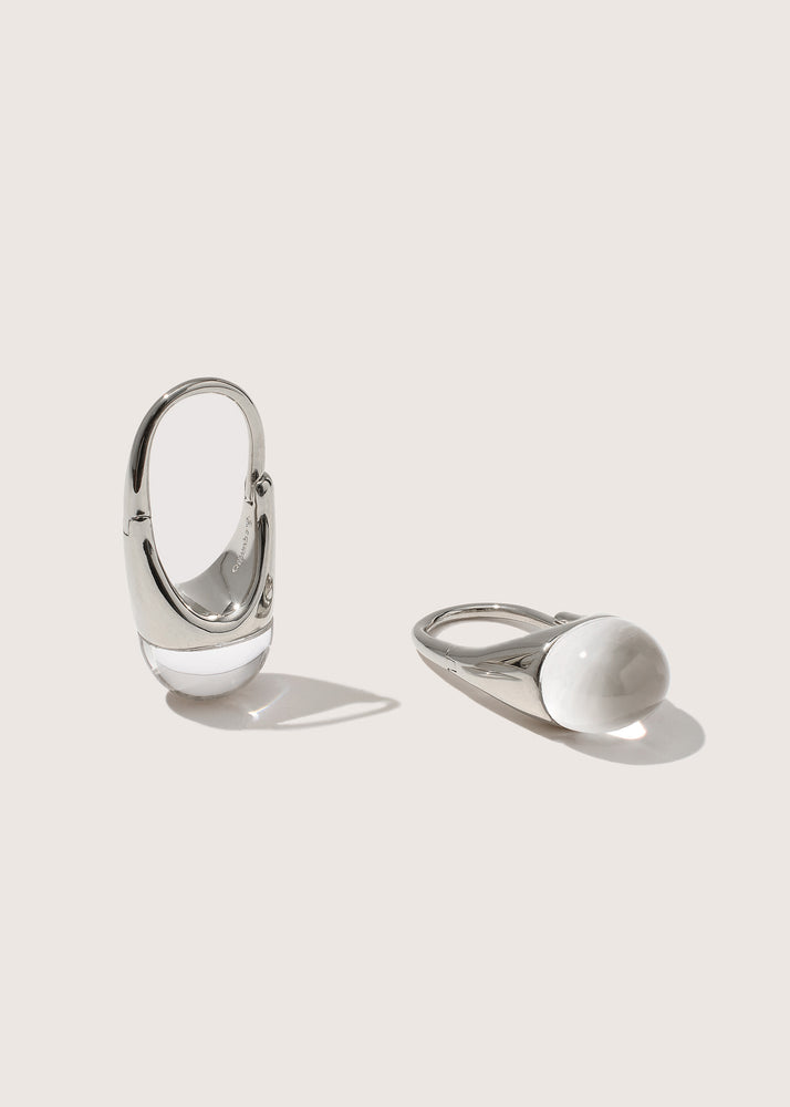 Roscida Quartz Earrings