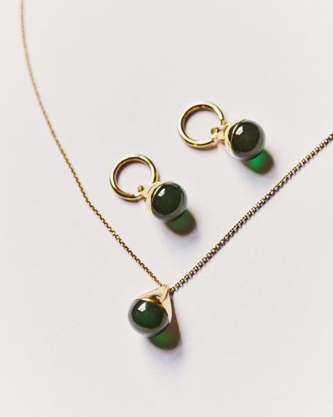 Stilla Green Onyx Set