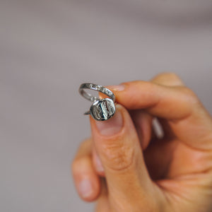 Band Ring with Complimentary Hand Engraving