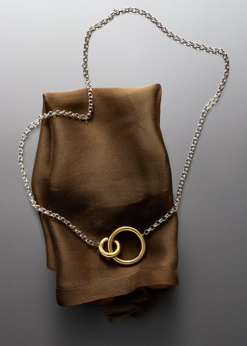 Interlock Pendant Necklace