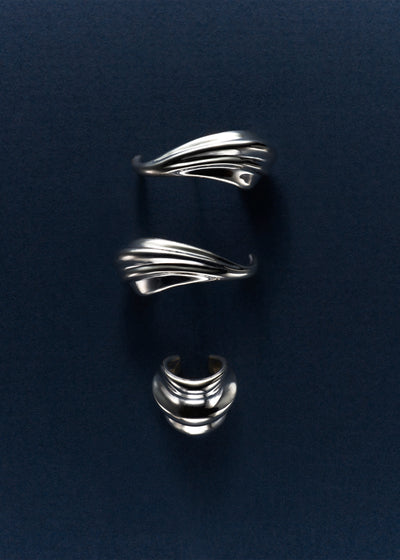 Wave Lower Lobe Earring