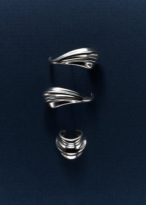 Wave Lower Lobe Earring