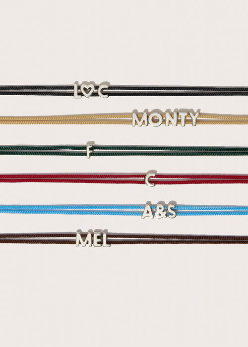 Totem Date Cord Bracelet (Made to Order)