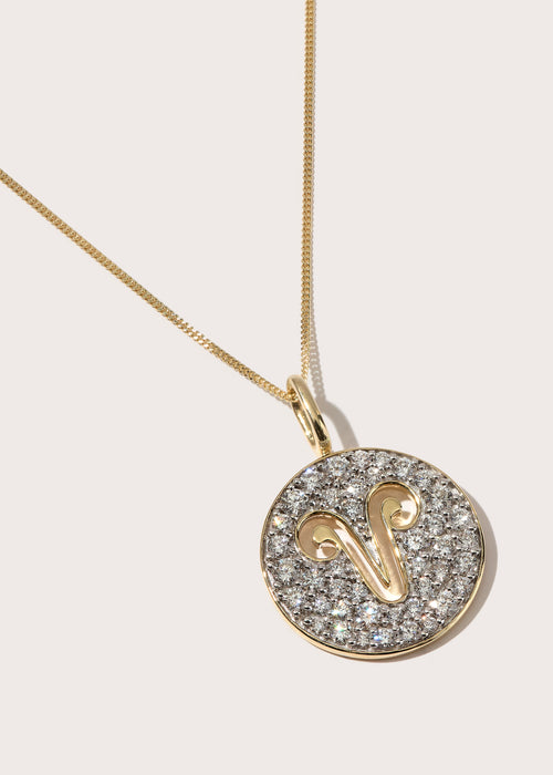 Diamond Zodiac Pendant
