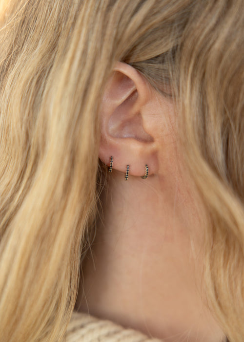 Signature Diamond Huggie Edit - Set 2