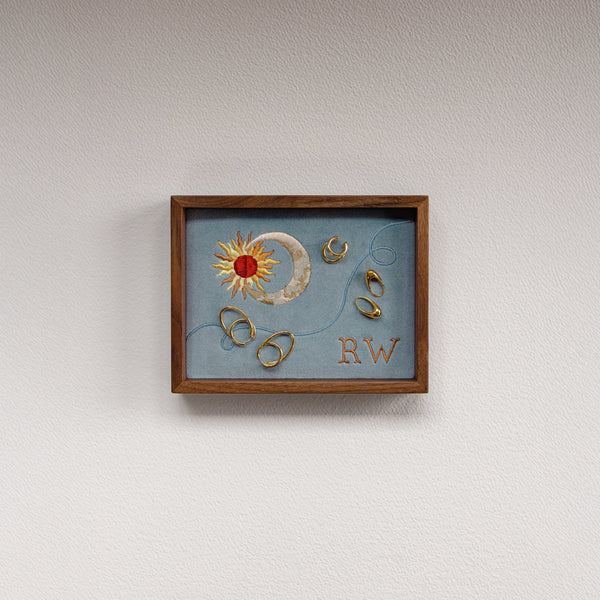 Small Monogrammed Personalised Jewellery Tray