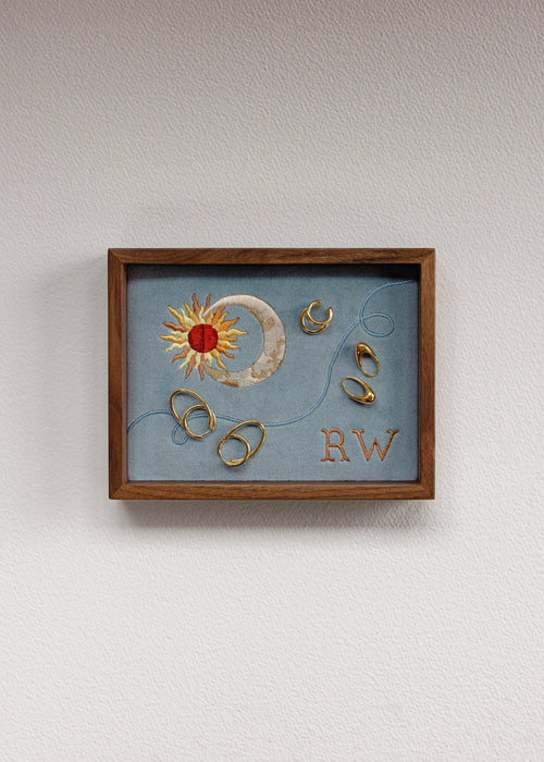 Small Monogrammed Personalised Jewellery Tray